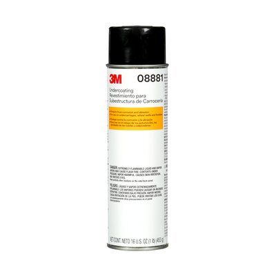 3M Undercoating, 08881, 16 oz (453 g) Net Wt 6/16OZ/CS