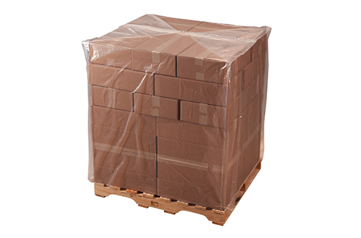 Pallet Cover, Clear,  52&quot;x48&quot;x108&quot; 2MIL 40/ROLL