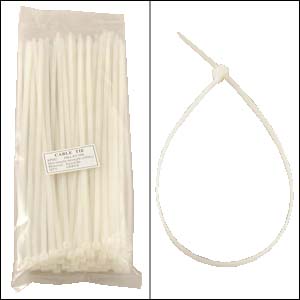Cable Tie 12&quot; 50# Clear 1000/CS