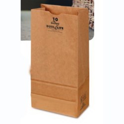 16# Kraft Paper Bag - 500/BDLE #18416