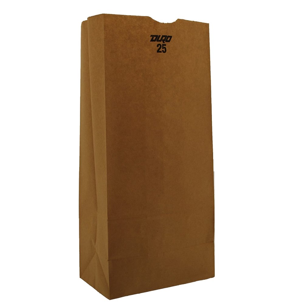 25LB Kraft Grocery Paper Bag  40# 18424 500/BDL