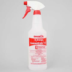 Red Spray Bottle with Spray Head for Envirox H2Orange2 117