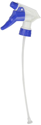 10&quot; Three Finger Trigger for 32 oz Bottle - Blue and White