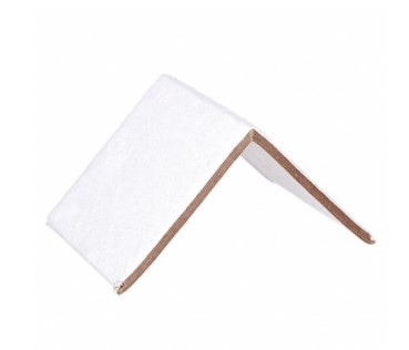 Corner Protector: 3 in Lg, 3  in Dp, 3 in Ht, 1/8 in Thick, 