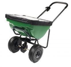 Ice Melt Spreader  100LB Capacity, Air Tires, Heavy