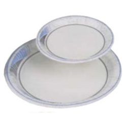 BOARDWALK Deerfield Printed  Paper Plates, 9&quot;Dia 