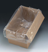 10&quot; x 8&quot; x 24&quot; Low Density  Gusseted Poly Bag (2MIL) 