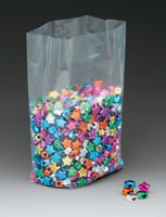 10&quot; x 10&quot; x 24&quot; Low Density Gusseted Poly Bag (2MIL)