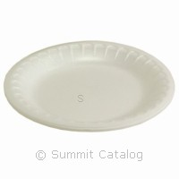 YTH10009STEC/FS9DPY 9&quot; Foam Plate 500/CS