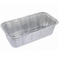Pactiv Y60835 Aluminum Container 2LB Loaf Pan Full
