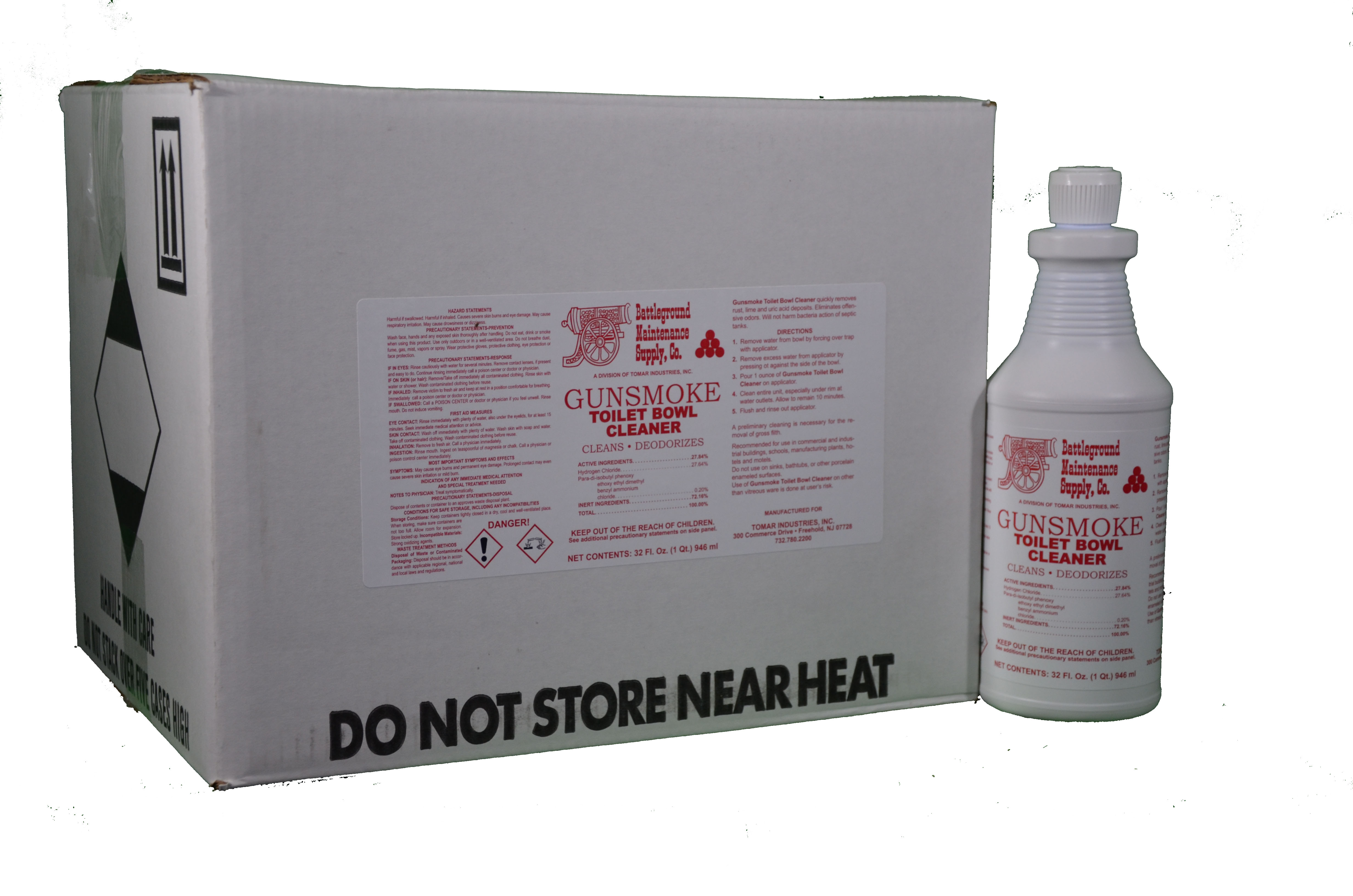 Gunsmoke Bowl Cleaner 12QT/CS