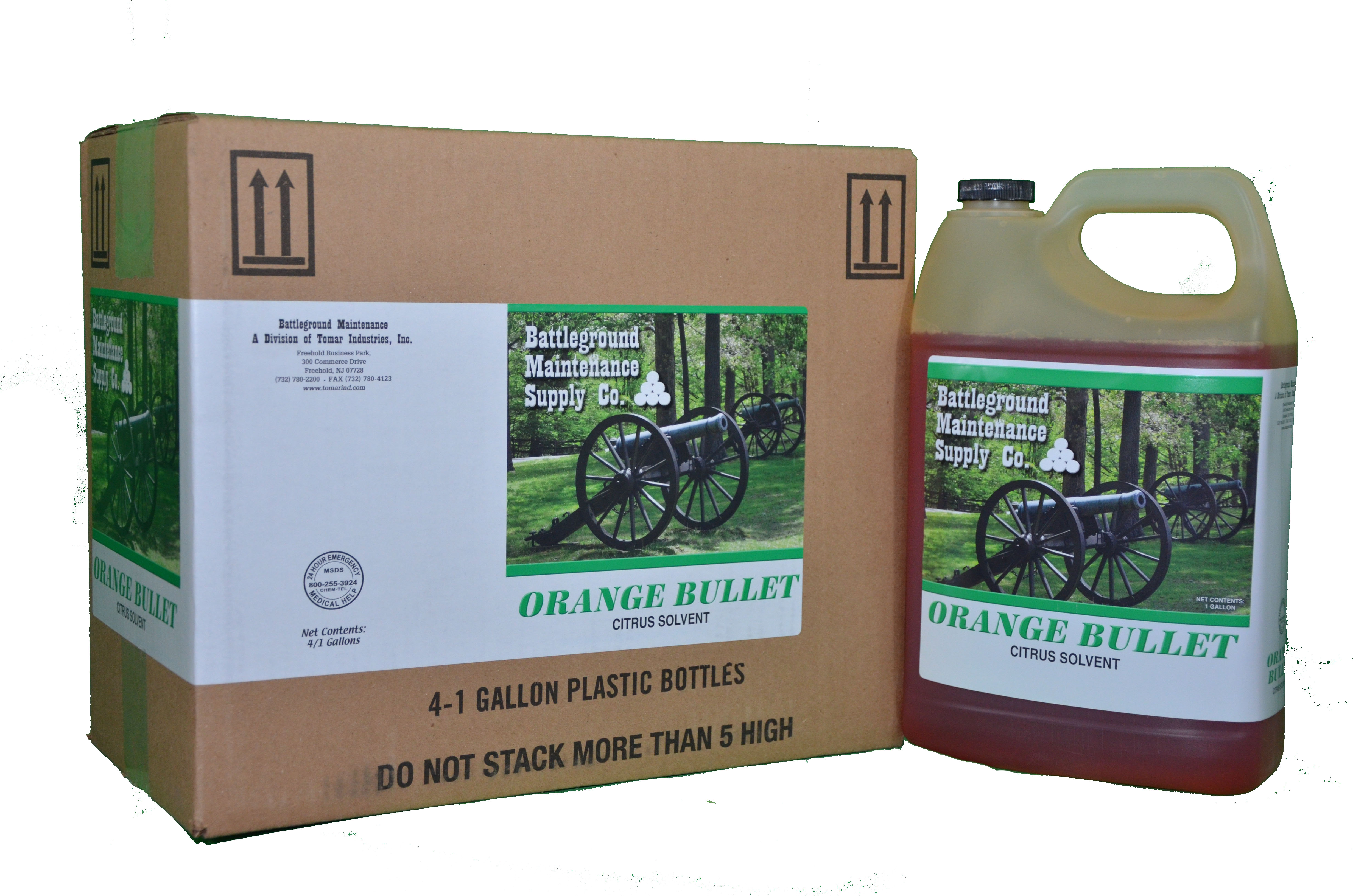 Orange Bullet Citrus Cleaner 4GAL/CS