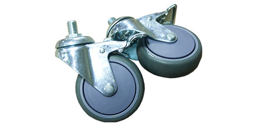 BestPack 4&quot; Casters, Dual Locking (Set of 4)
