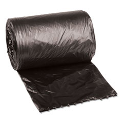 17&quot;x17&quot; 4-GAL Small Black Trash Liners 50BAGS/ROLL
