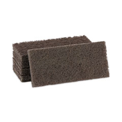 Heavy Duty Brown Pads 4&quot;x10&quot;  20/CS