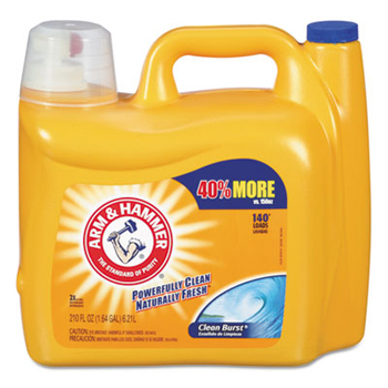 Arm &amp; Hammer Dual HE Clean-Burst Liquid Laundry