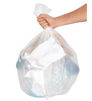 24&quot;x33&quot; Hi Density Liners  12MIC Clear 500/CS