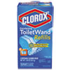 Clorox Toilet Wand Refill  Heads 10/PACK 6PACKS/CS
