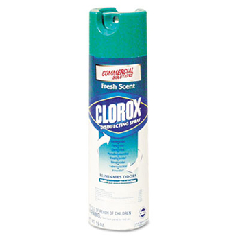 38504 Clorox-Fresh Scent 19oz Aerosol Cans 12/CASE