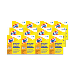 SOS Steel Wool Soap Pads,  15PADS/BOX 12BOX/CS
