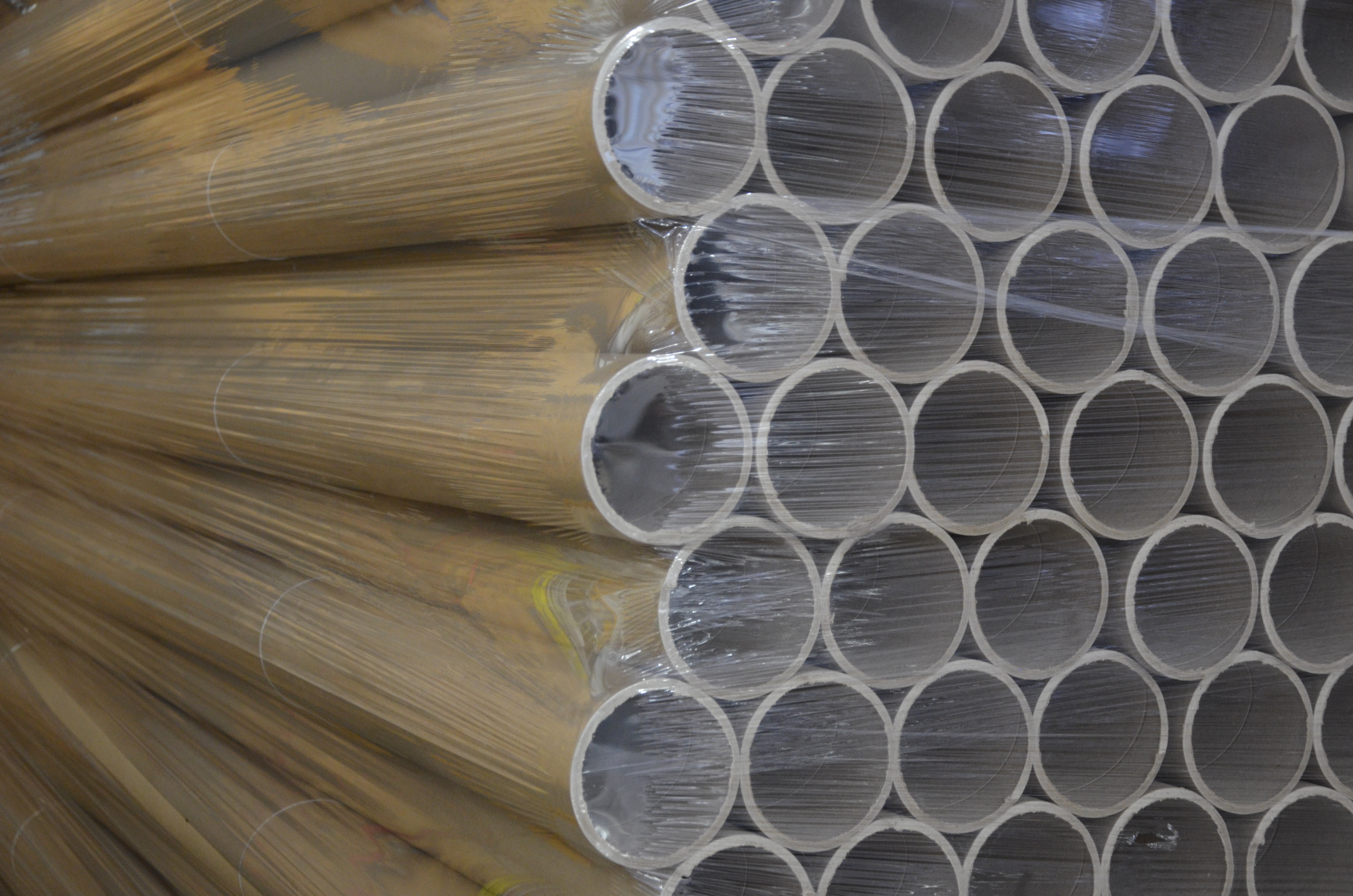 Mailing Tube - 102&quot;x4&quot;x.200 Thick WITH CAPS 140/SKID