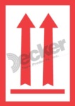 Label 3&quot;x5&quot; Arrow  500/ROLL