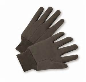 Brown Jersey Glove Knit Wrist 25DZ/CASE
