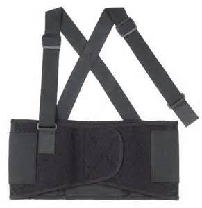 1650-L Proflex Economy Back Support Belt with Suspenders