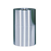 Aluminum Atrium Container 24&quot;Dia 35&quot;H With Poly Liner