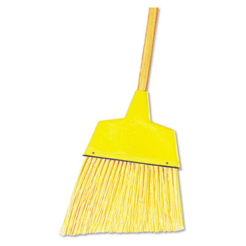 Rubbermaid Commercial Jumbo Smooth Sweep Angled Broom, 46 Handle