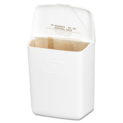 HOSPECO Wall Mount Sanitary  Napkin Receptacle-ABS, PPC 