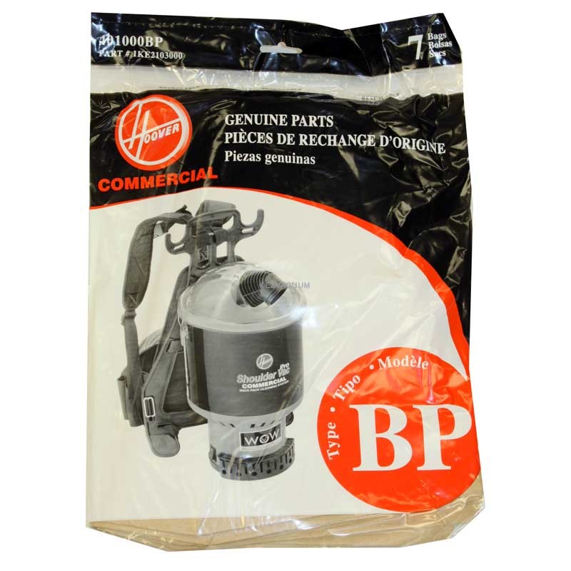 Paper Bags for Hoover Shoulder Vac 7/PK