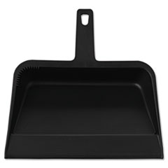 Impact Products Heavy-Duty Plastic Dust Pan, 12w x 12d x