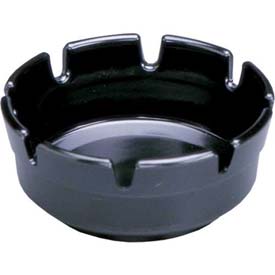 Econo Round Ash Tray Black