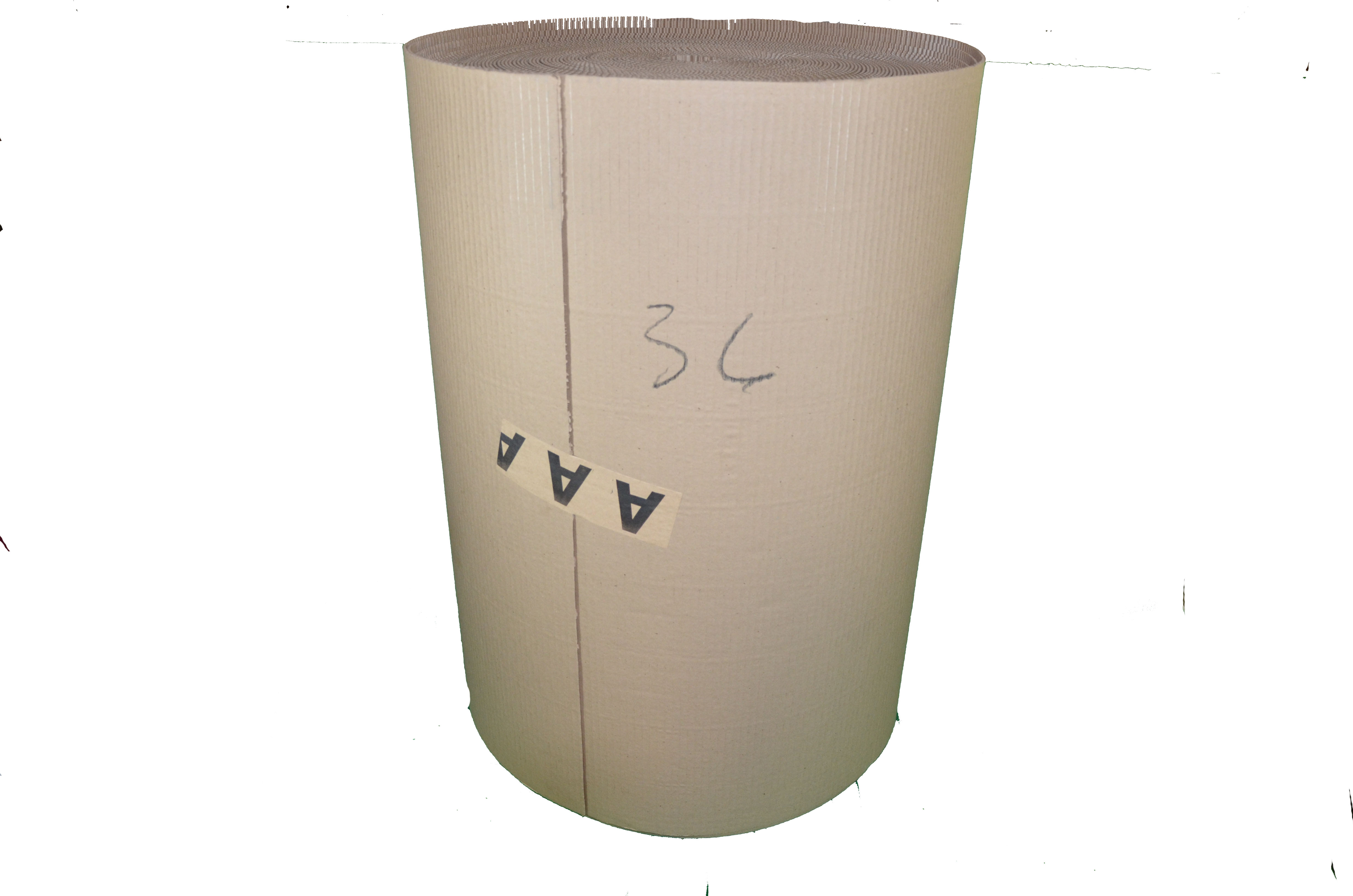 Corrugated Single Face &quot;A&quot; Flute 36&quot;x250&#39; Roll - 10/SK
