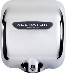 Chrome Xlerater Automatic Hand Dryer