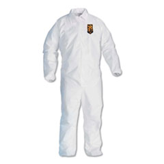 A40 Elastic Cuff &amp; Ankles coveralls, White, 2XL, 25/CS