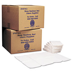 Baby Changing Station Sanitary Bed Liners, White,