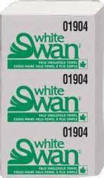 *White Singlefold Towel 4000/CS (CERTO 01005) 250/PK