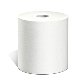 Kruger Paper White Swan Roll Towel 800&#39;/ROLL 6ROLL/CS