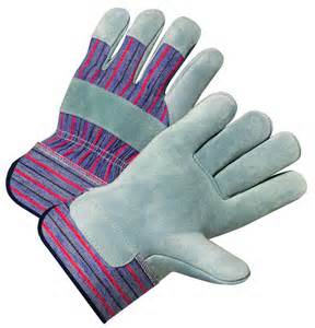 Leather Palm Glove w/2.5&quot; Cuff