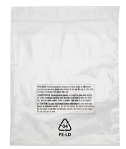 10x12 1.5mil, Lip &amp; Tape  Resealable, 1.5&quot; Lip w/ 