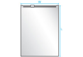 Slider Bag 9&quot;x12&quot; 3MIL 250/CASE