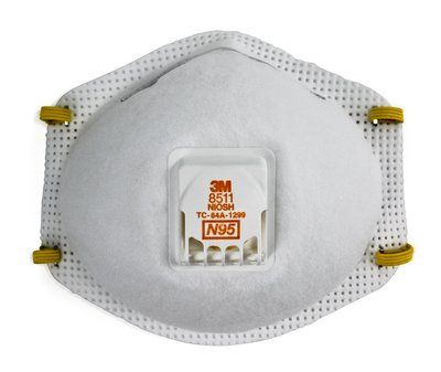 3M Particulate Respirator 8511, N95 10/BX 8BX/CS