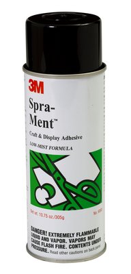 Spra-Ment(TM) Craft &amp; Display Adhesive 16OZ 12/CASE