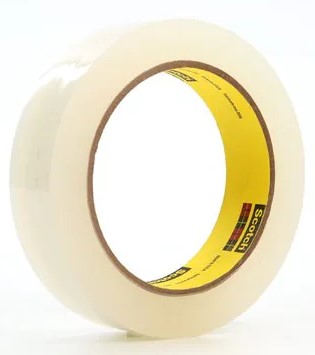3M(TM) Polyethylene Tape 480 Transparent 1&quot;x36YD 5.1MIL
