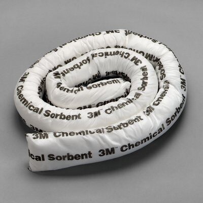 3M™ Chemical Sorbent Mini-Boom P-208, 3&quot;x8&#39; 12