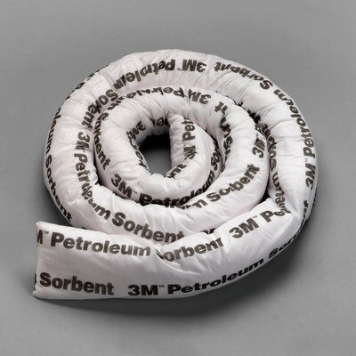 3M™ Petroleum Sorbent Mini-Boom T-8, 3&quot;x8&#39;,