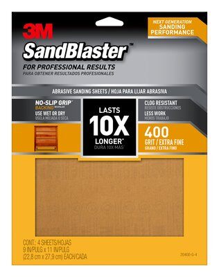 3M SandBlaster Advanced  Sanding Sanding Sheets w/ 