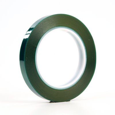 3M(TM) Polyester Tape 8992 Green 1/2&quot;x72YD 3.2 mil,
